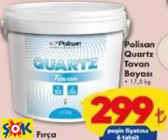 POLİSAN QUARTZ TAVAN BOYASI POLİSAN QUARTZ TAVAN BOYASI